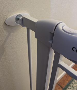 Pretty baby gate / dog gate wall protectors - big dog approved