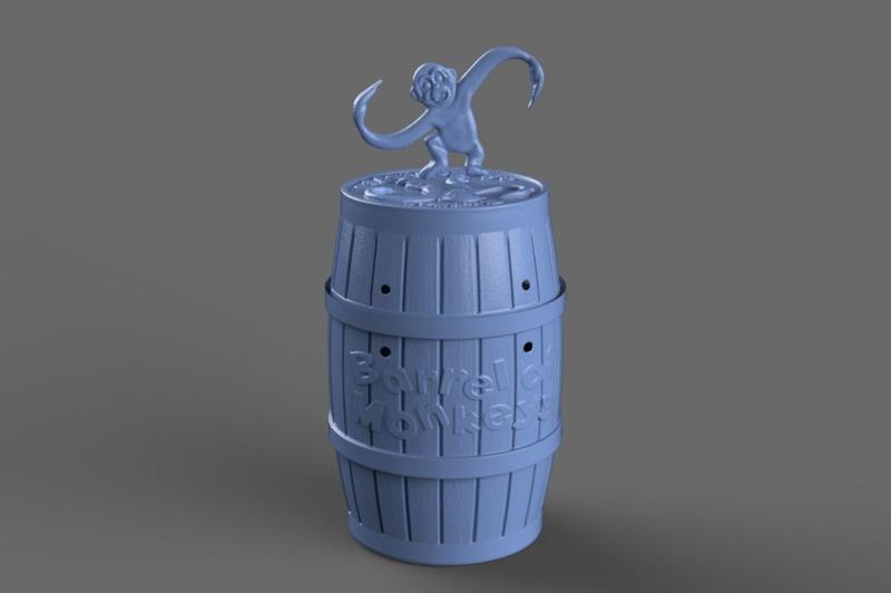 Barrel of Monkeys 3D model