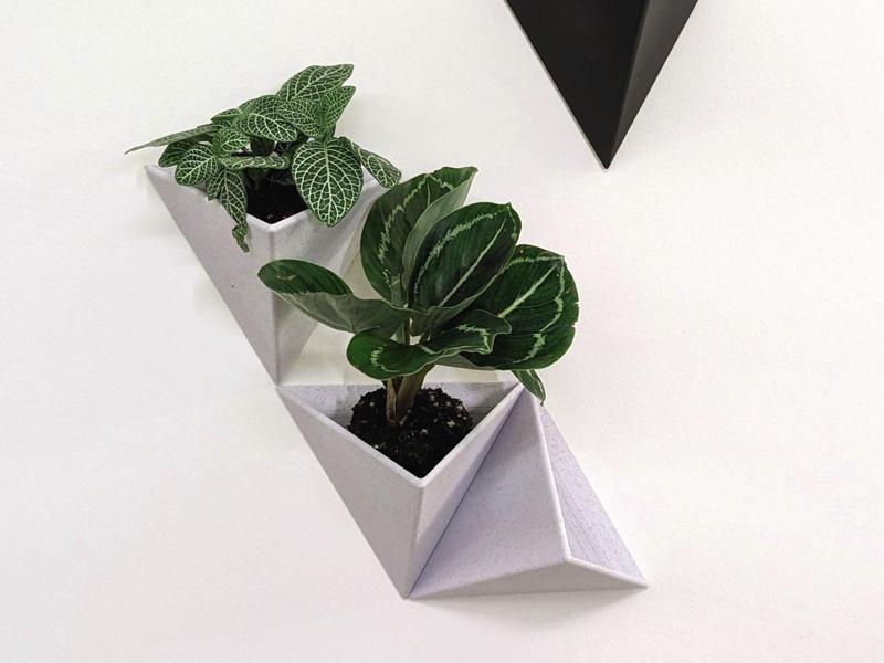 Tetrahedron Planter Pot