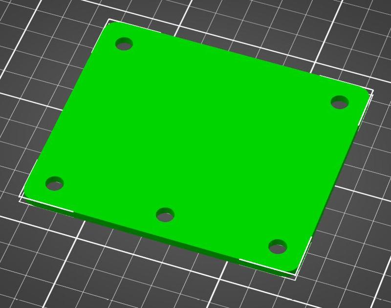 Alurig Simrig Motedis Bohrschablone Fanatec Moza Drilling template