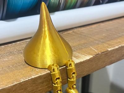 Articulated Hershey kiss