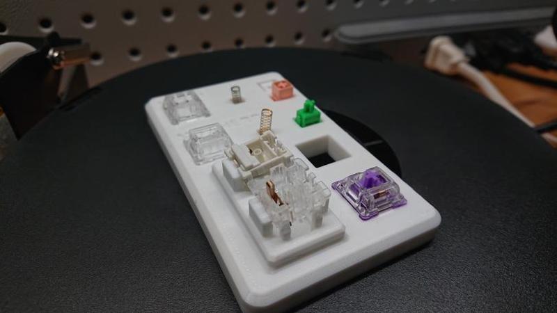 MX Cherry and Kailh Switch Test and Lube Station