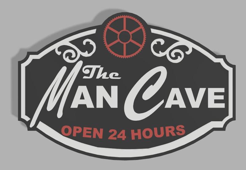 The man cave sign