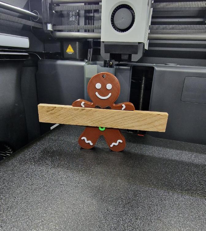 Gingerbread Man - regular or for wooden blocks