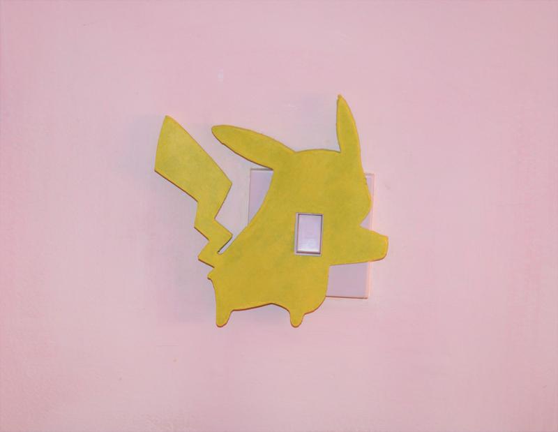 Pikachu Light switch cover