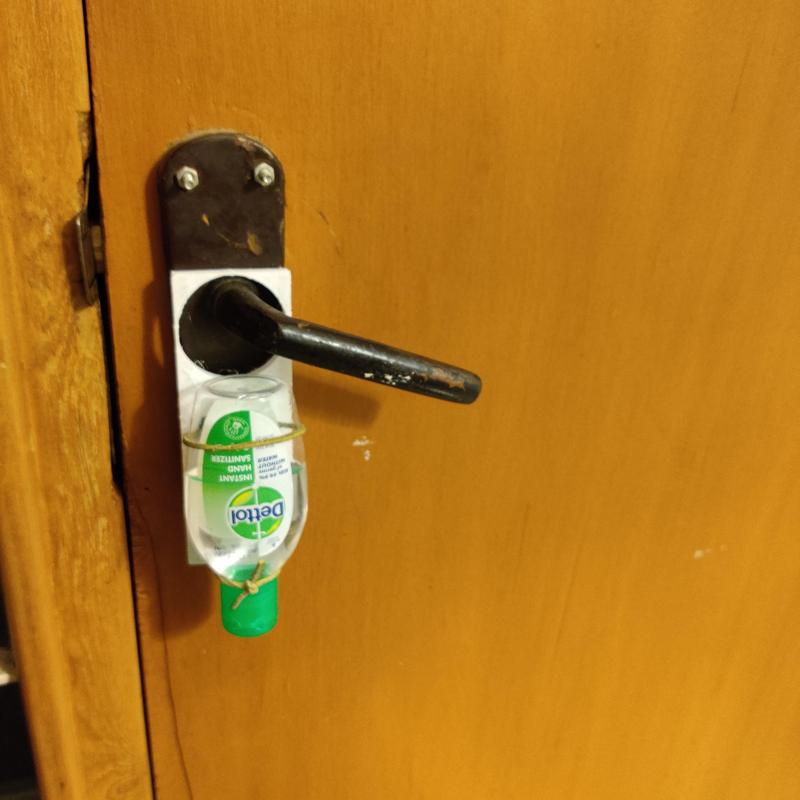 Sanitizer holder (Corona virus)