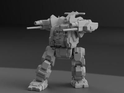 JM6-DB Jagermech "Firebrand" for Battletech