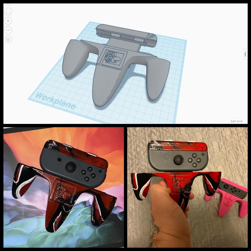 Nintendo Switch N64 joy-con grip