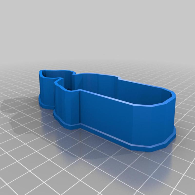 Candle cookie cutter