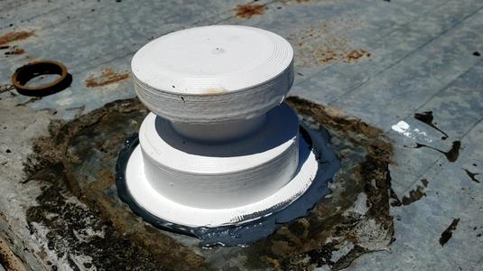 Mobile Home Roof Cap