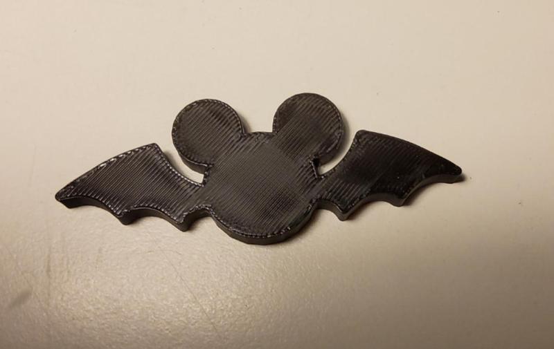 Mickey Mouse Bat Magnet