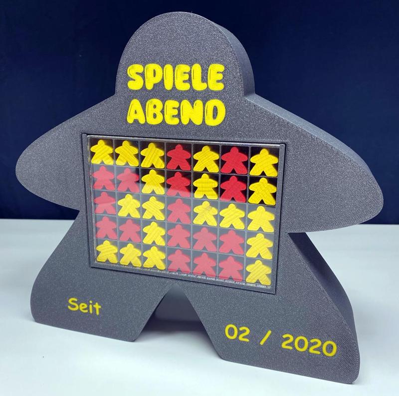 MEEPLE Games Night Display Counter (Meeple Spieleabend-Counter)