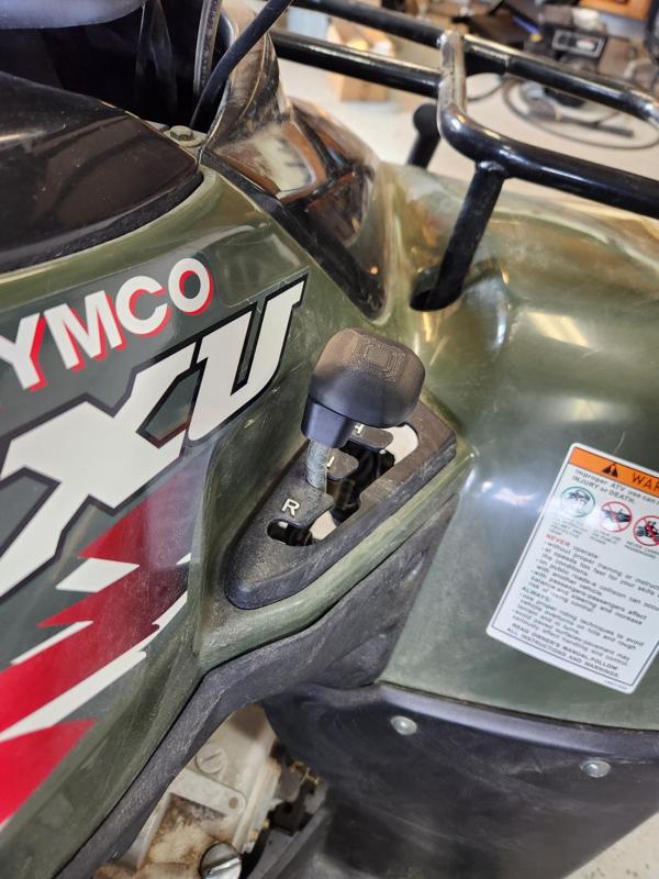 Shift knob for Kymco ATV