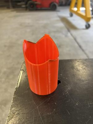 Cutting template pipe 50