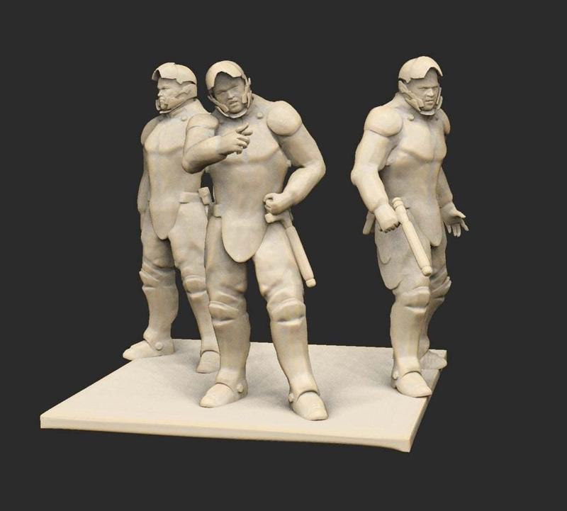 Cyberpunk Enforcers x5