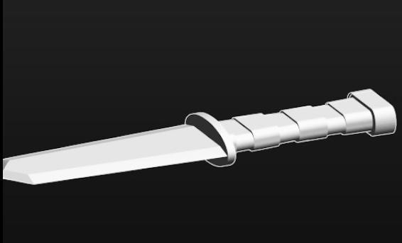 FANTASY DAGGER PROP