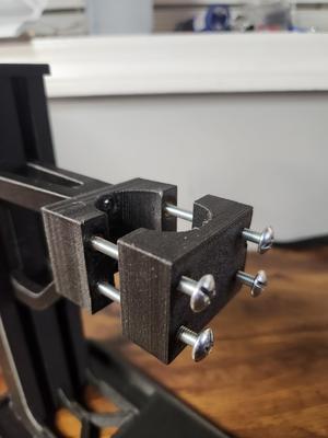 Heat set press iron mounting bracket