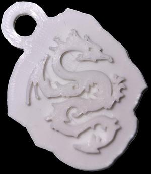 Cool Dragon Keychain