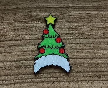Christmas tree pin