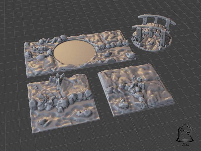 OpenFoliage River Path Tile Set