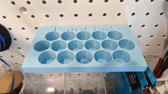 Paint Pal - Pegboard Paints Holder