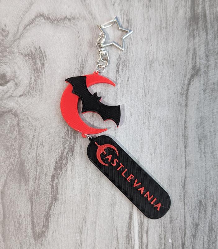 Castlevania Double Keychain