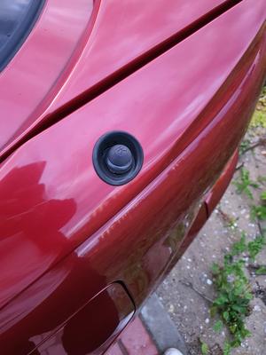 Antenna hole plug for 5th gen Celica