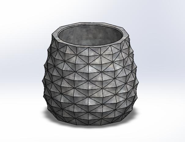 The Crystal Carve Vase