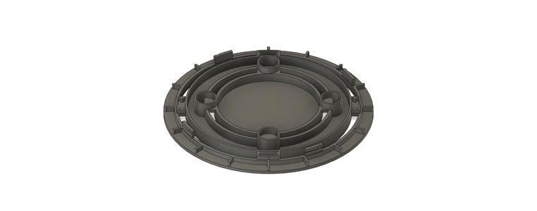 Impey Wet Room Drain Cover (Level Dec EasyFit)