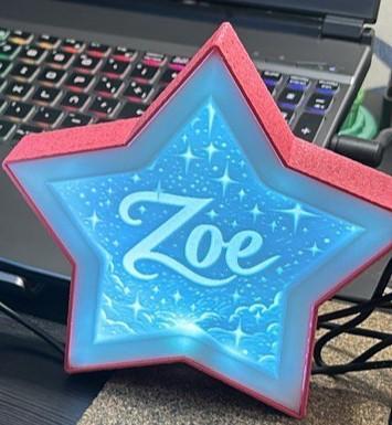 Lampara Estrella Zoe