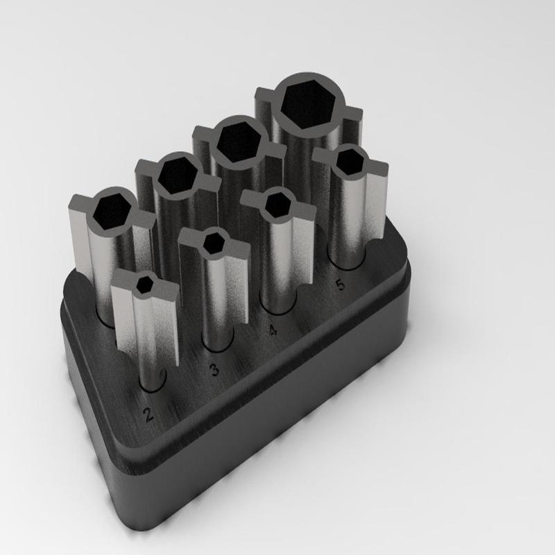 Pipe wrenches set