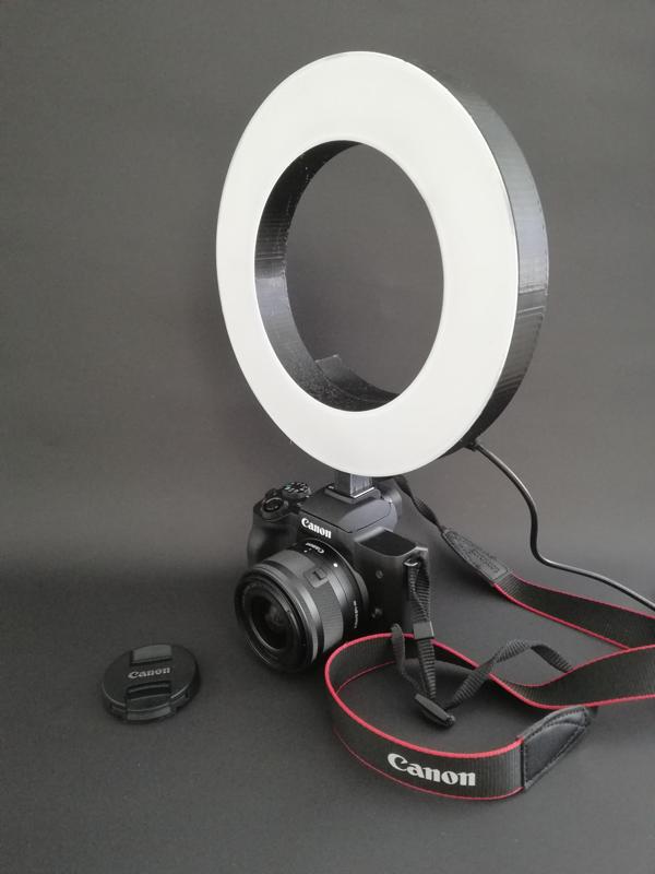DIY 3D Printable Camera Ring Light