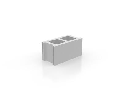 Scale Cinder Block (Concrete Masonry Unit)