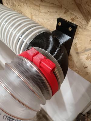 Hose clamp 100 mm with Bolt for M6