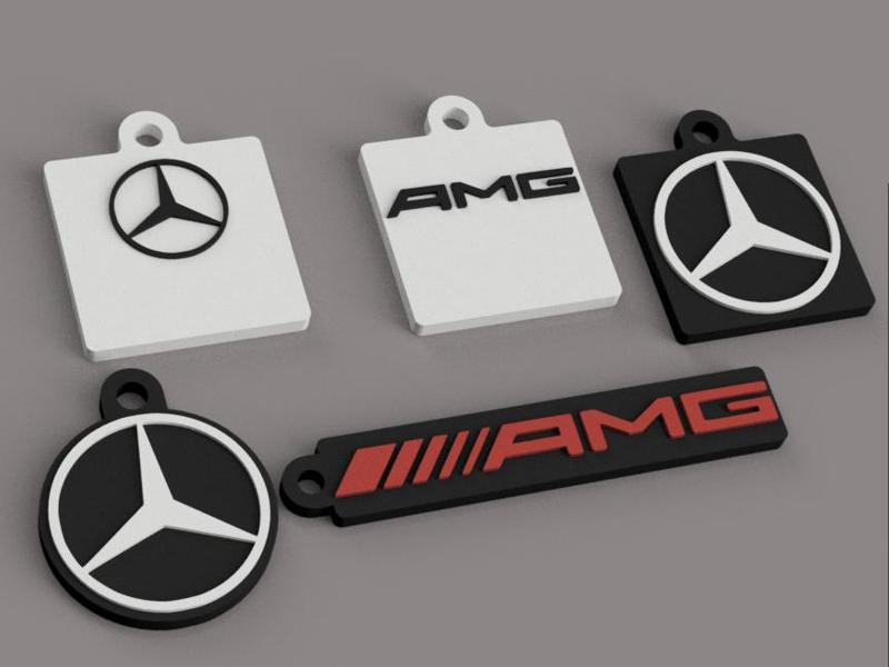 Mercedes Benz AMG Schlüsselanhänger
