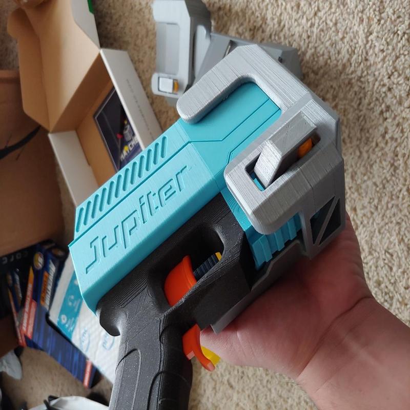 The Tenacious Tension Holster for OOD Jupiter Nerf Rival Blaster