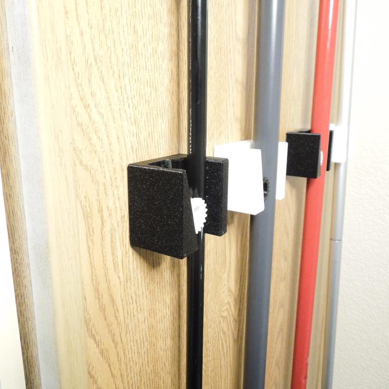 Gravity Broom Holder (Extra Narrow + Flat Back)