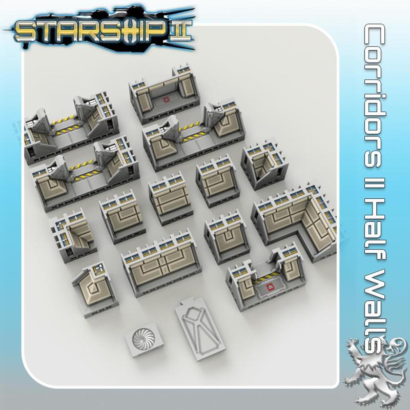 Corridors II Half Walls