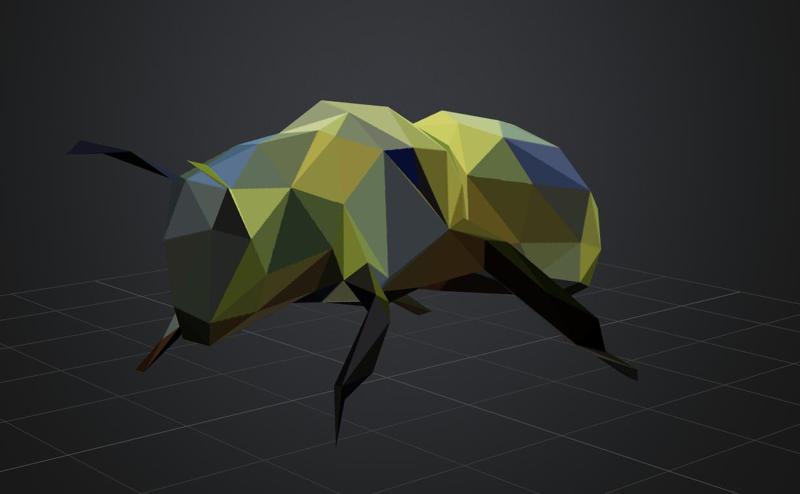 Low Poly Bee