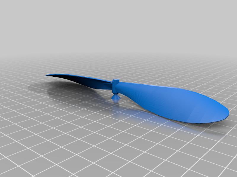 6" better rubber powered prop