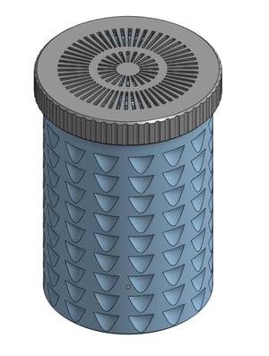 Box für Silica-Gel, schnell zu drucken, 2 Größen