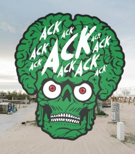 Mars Attacks Wallart / Sign