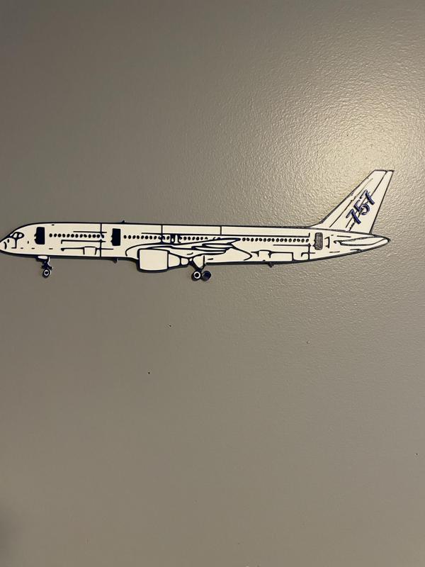 Boeing 757 wall art