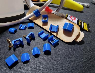 Cable Holder Uchwyt Kablowy Przewodowy Zapinka 3-6mm