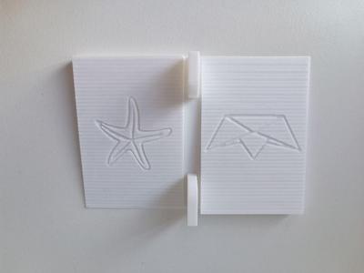 Sea salt & paper insert