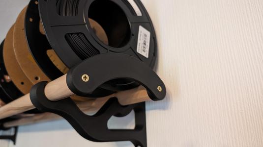 Simple end caps for 25mm rods