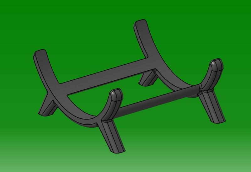 A simply speaker stand