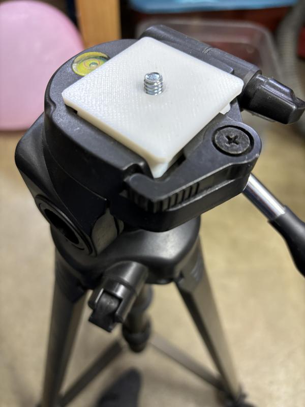 MX 2000 Tripod adapter plate