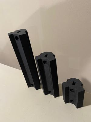 Modular Enclosure for 3D printer using 18"x24" sides