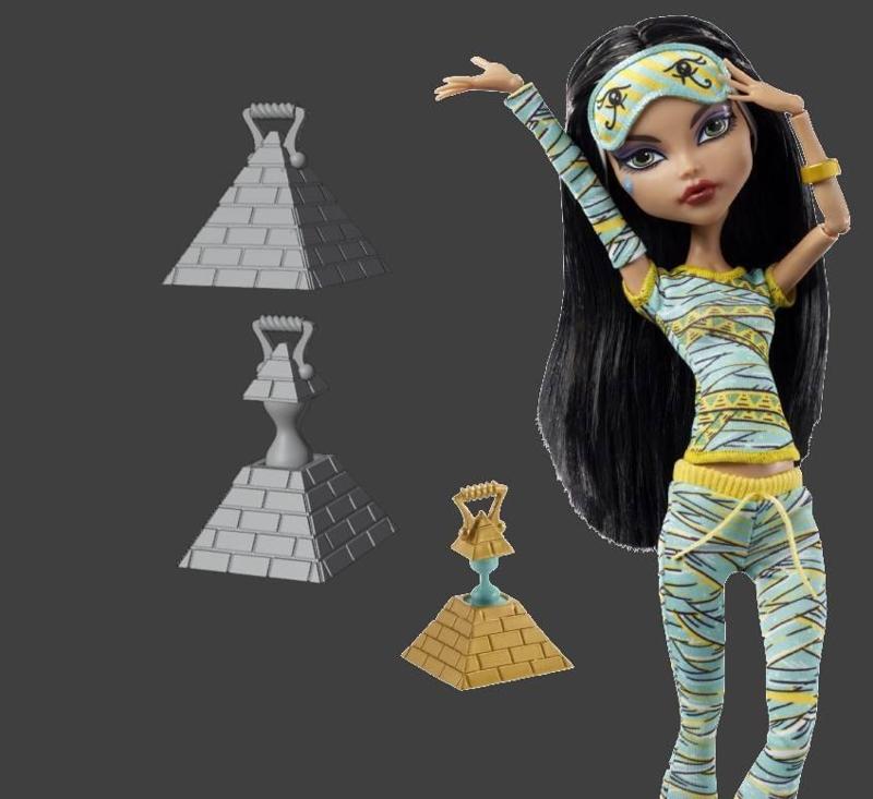 Cleo de Nile Dead Tired Pyramid Nightlight Replacement